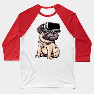 VR Pug Baseball T-Shirt